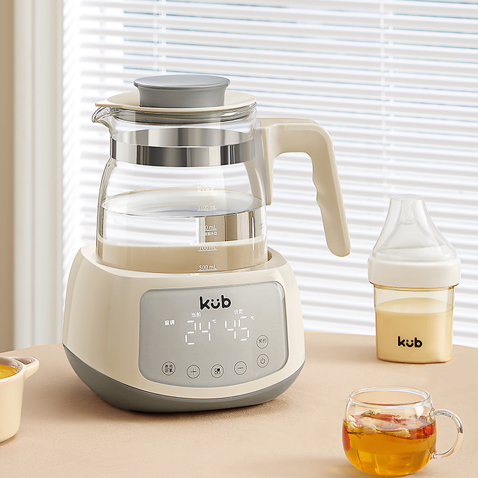 KUB可优比恒温调奶器智能冲奶机泡奶粉婴儿玻璃热水壶温奶器1.3L 168元