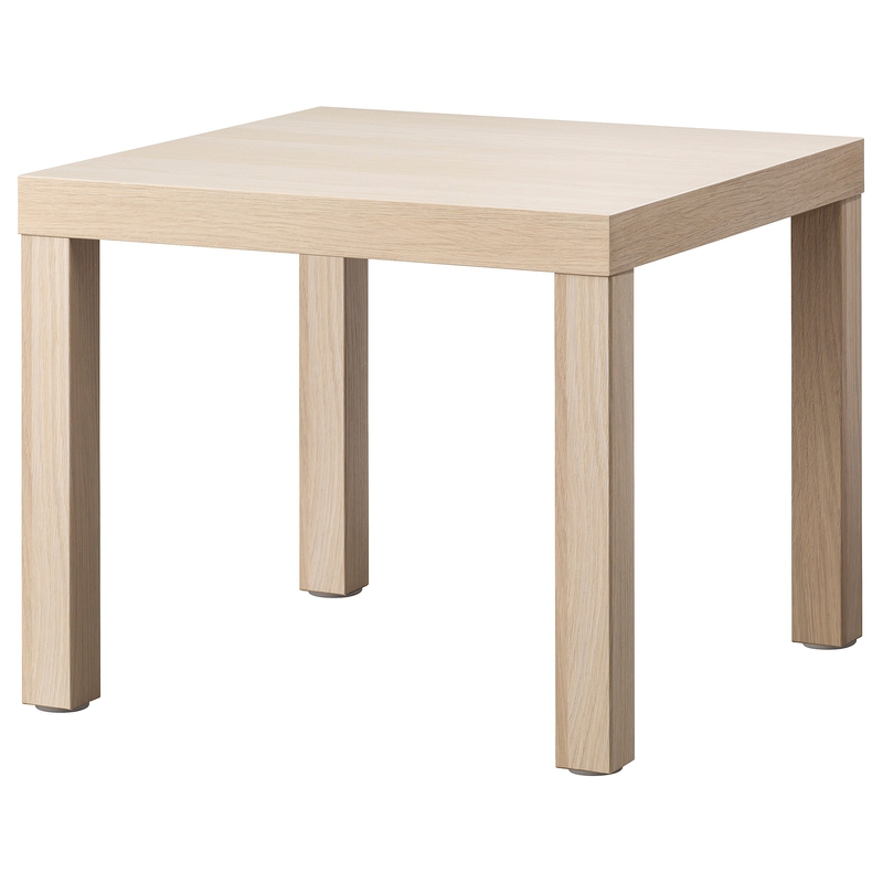 IKEA宜家拉克简约茶几北欧风客厅小茶台侘寂风边几边桌 39.9元