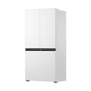 海尔540L十字对开四门零嵌入式白色家用风冷无霜超薄一级电冰箱