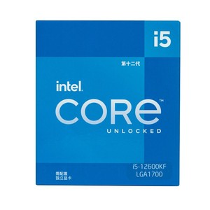 intel 英特尔 酷睿i5-12600KF CPU 4.9Ghz 10核16线程
