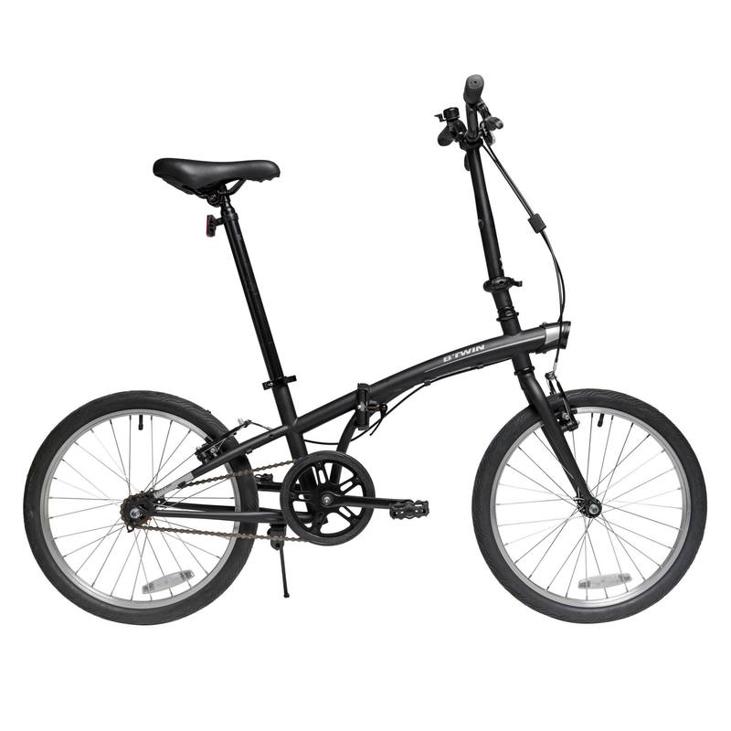 DECATHLON 迪卡侬 TILT 100 折叠自行车 8480236 黑色 20英寸 999.9元
