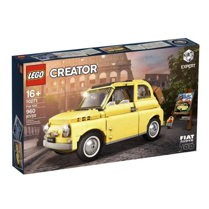 百亿补贴：LEGO 乐高 Creator创意百变高手系列 10271 菲亚特Fiat 500 353元
