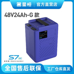 百亿补贴：星恒 电动车星恒超锂S748V24AH爱玛绿源台铃原装新国标锂电池
