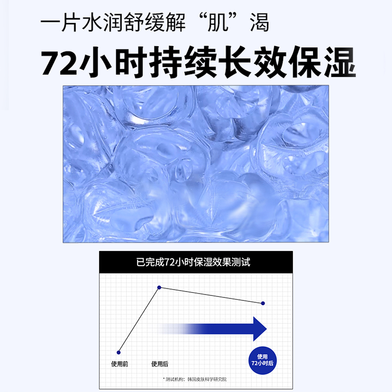 美迪惠尔NMF经典精研水库深层补水保湿面膜滋润肌肤 98元