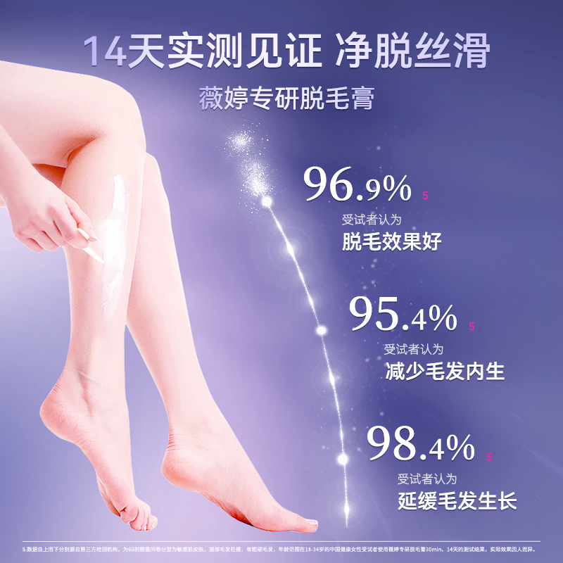 Veet/薇婷专研脱毛膏女腋下男女士学生用非私处不永久不留黑点 59.9元