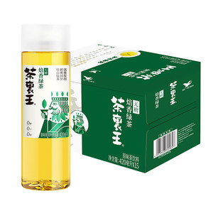 Uni-President 统一 茶里王 高山生榨无糖绿茶 420ml*15瓶