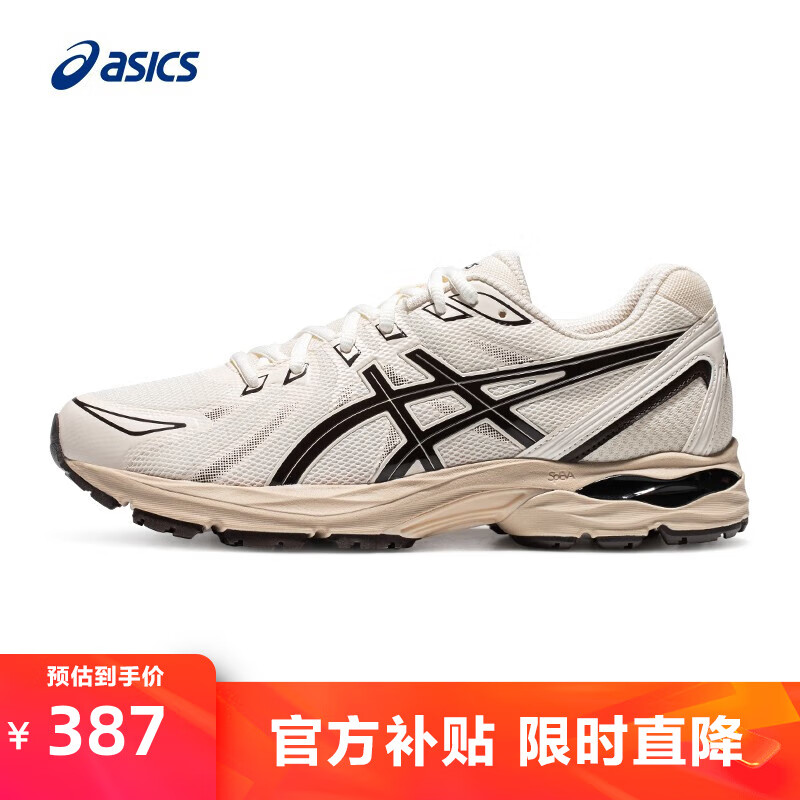 ASICS 亚瑟士 跑步鞋男鞋缓震透气运动鞋回弹耐磨跑鞋 GEL-FLUX CN 白色/黑色 39.5 387元