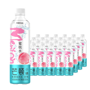 今麦郎 芒顿小镇柠檬水果味饮料500ml*24瓶0脂肪 新旧包装随机发