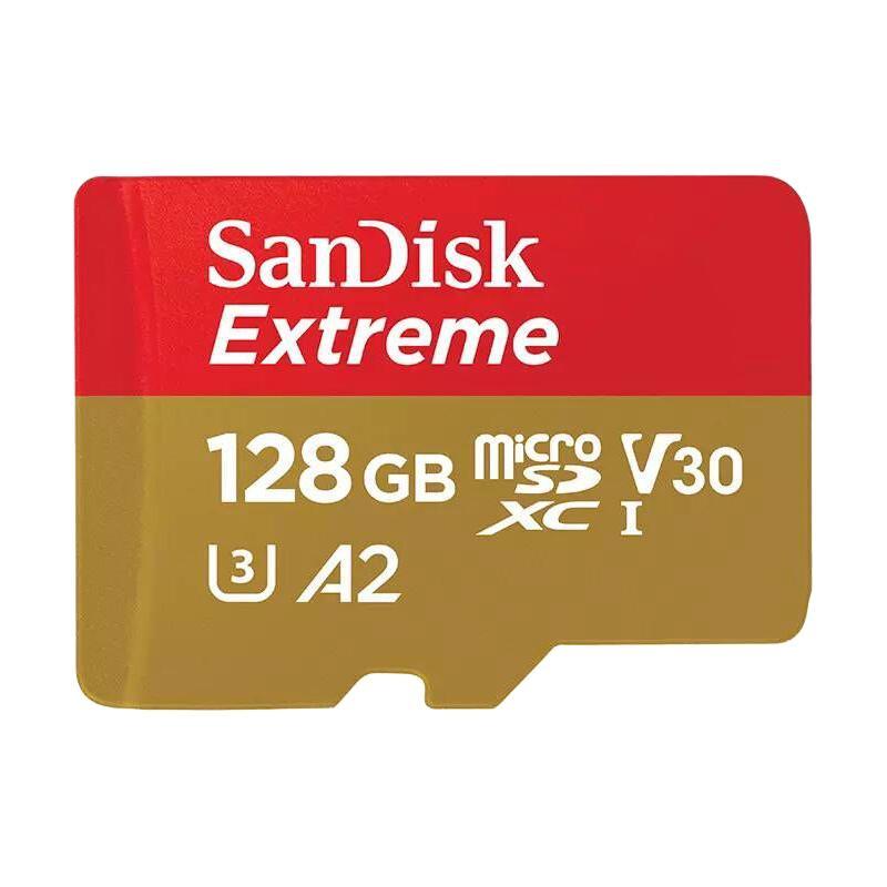 SanDisk 闪迪 Extreme 至尊极速移动系列 MicroSD存储卡 128GB（U3、V30、A2） 84.43元