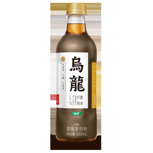 怡宝茶饮料乌龙茶430ml*15支/箱低糖茶