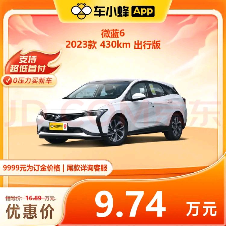 BUICK 别克 微蓝6 2023款 430km 出行版 97400元