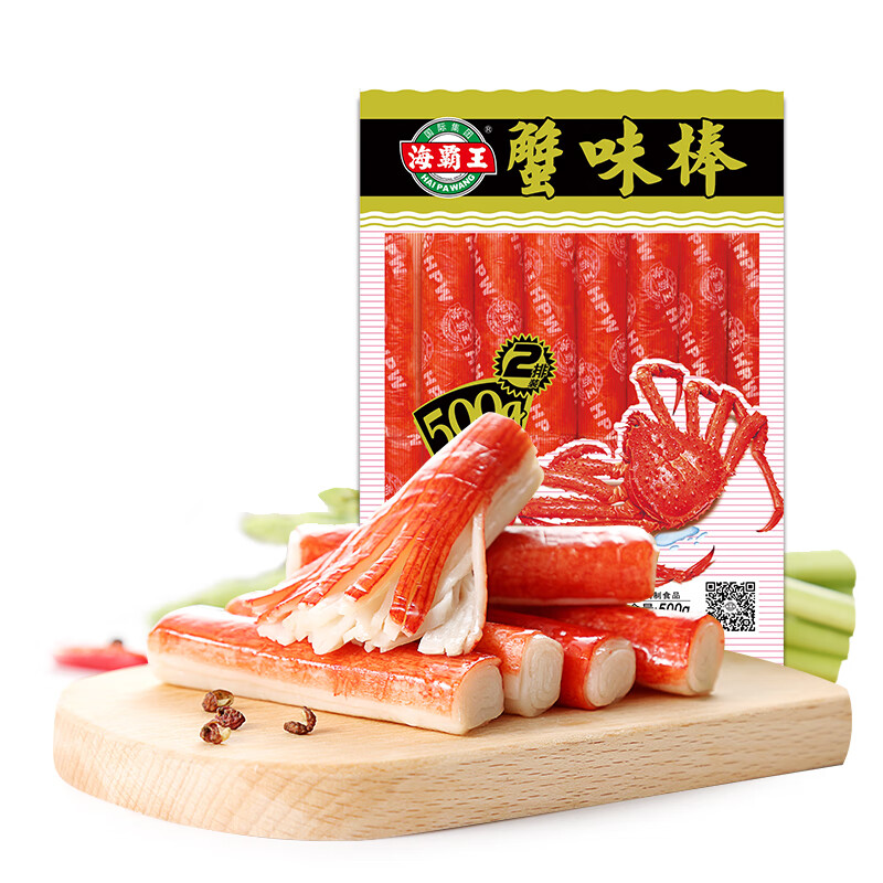 海霸王 蟹味棒 500g 29.9元