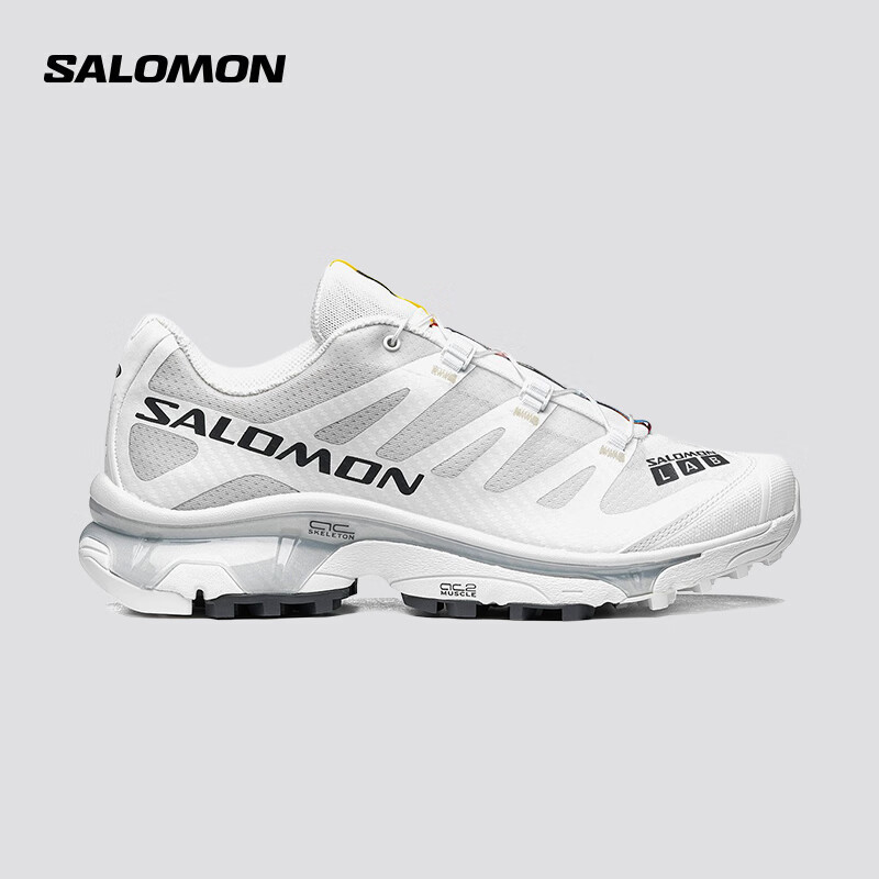 salomon 萨洛蒙 XT-4 OG系列男女款白灰色拼接纺织运动鞋L47133000 5.5 1498元