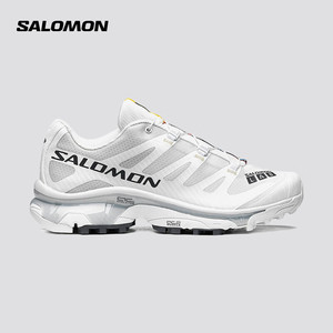 salomon 萨洛蒙 XT-4 OG系列男女款白灰色拼接纺织运动鞋L47133000 5.5