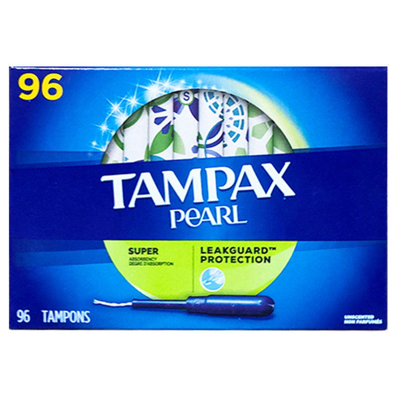 TAMPAX 丹碧丝 珍珠系列 导管式卫生棉条 大流量型 96支 92.26元