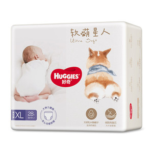 HUGGIES 好奇 软萌星人系列 拉拉裤 XL28片（尺码任选）