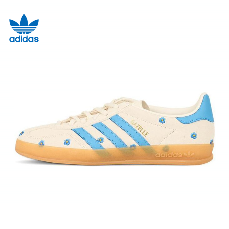 adidas阿迪达斯三叶草秋季女鞋GAZELLE INDOOR运动鞋休闲鞋IF4491 585.13元