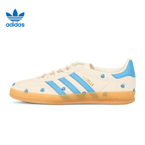 adidas阿迪达斯三叶草秋季女鞋GAZELLE INDOOR运动鞋休闲鞋IF4491