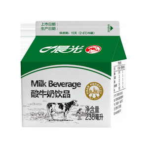 晨光 酸牛奶饮品236ml*9盒+3盒油柑营养早餐屋酸深圳经典口味酸乳