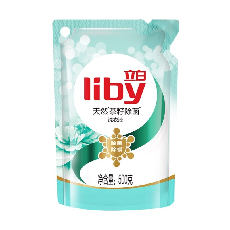 Liby 立白 天然茶籽洗衣液 4.5kg*9袋 山茶花香 44.9元