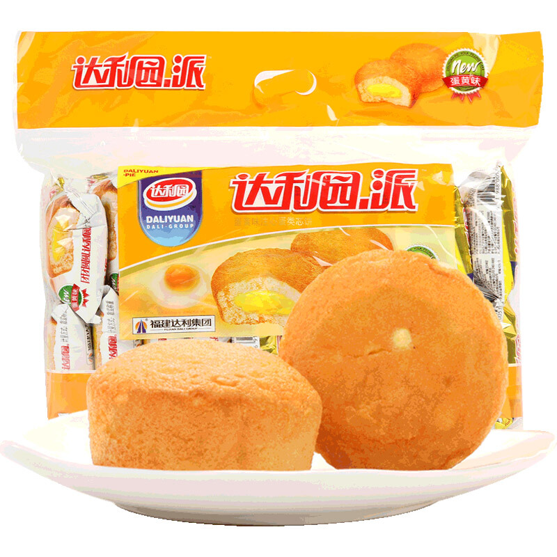 达利园 蛋黄派 蛋黄味 1.35kg 20.88元