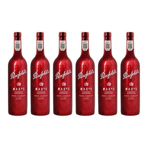 Penfolds 奔富 麦克斯MAX‘S赤霞珠干红葡萄酒 澳洲进口红酒750ml*6 整箱