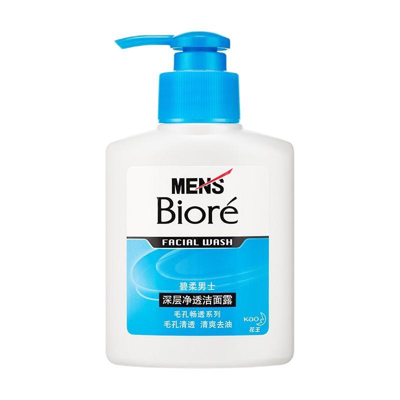 Bioré 碧柔 毛孔畅透系列 男士深层净透洁面露 150ml 15.62元