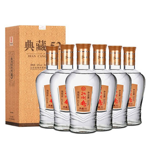 扳倒井 典藏 52%vol 浓香型白酒 500ml*6瓶