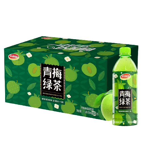 达利园 青梅绿茶饮料 500ml*15瓶 25.59元