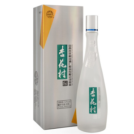 汾酒 杏花村酒 鲲鹏有志 53%vol 清香型白酒 475ml 单瓶装 75元