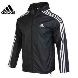 adidas阿迪达斯男子运动训练休闲连帽夹克外套IB0381