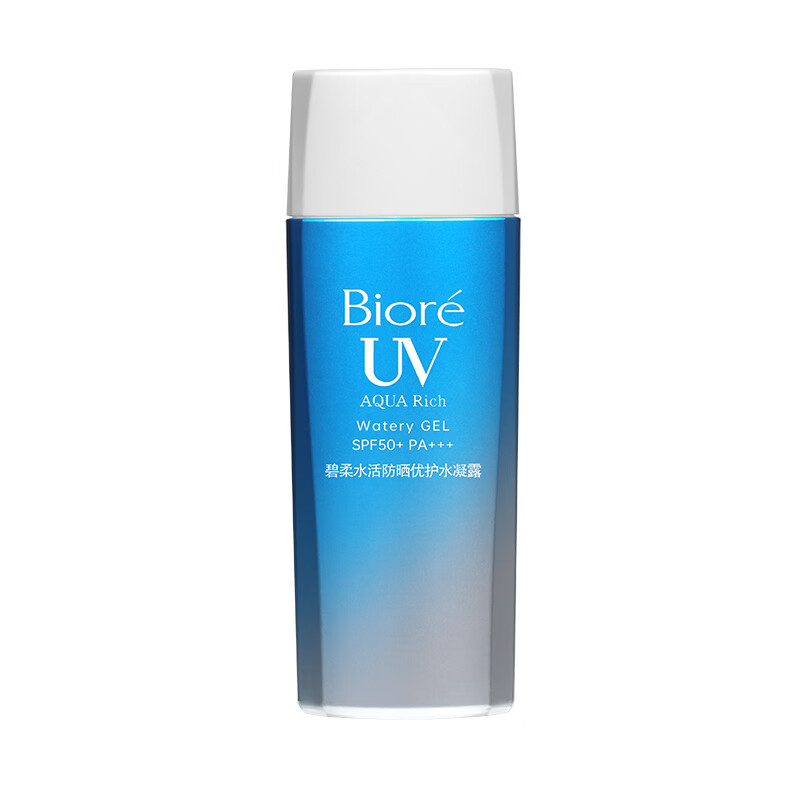 PLUS会员：Bioré 碧柔 水活防晒霜优护水凝露 SPF50+ PA+++ 90ml 45.5元