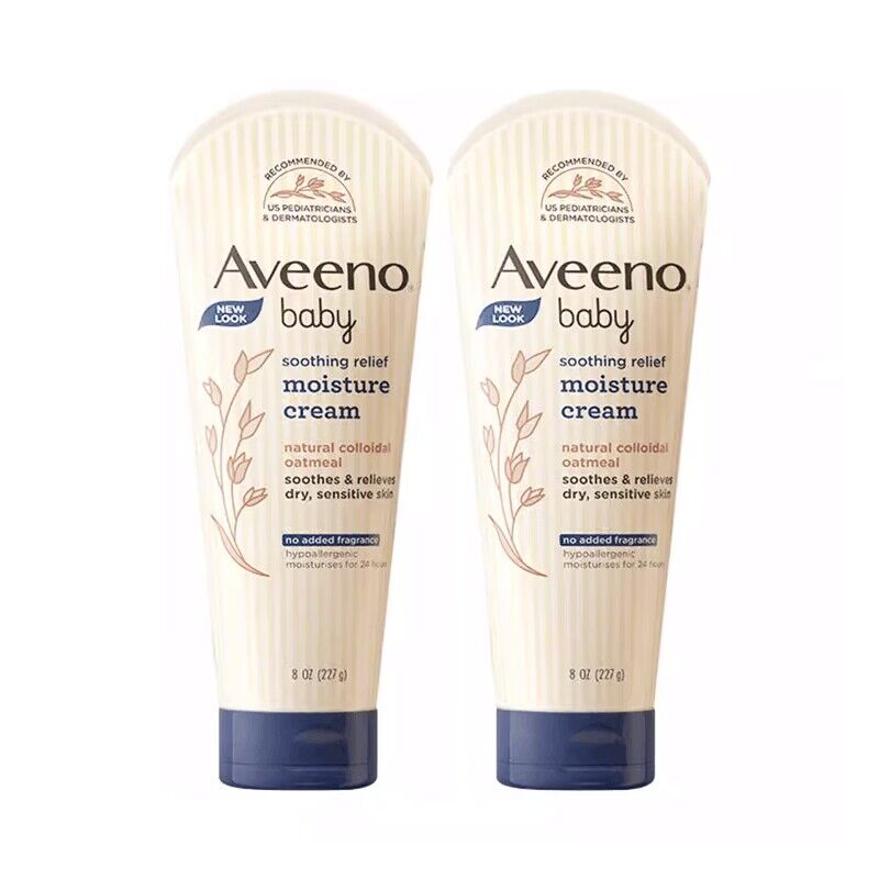 【自营】Aveeno 艾惟诺/艾维诺婴儿润肤乳227g*2儿童身体乳面霜 134元