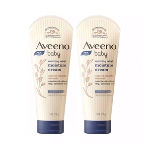 【自营】Aveeno 艾惟诺/艾维诺婴儿润肤乳227g*2儿童身体乳面霜