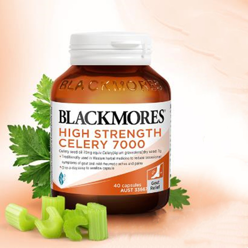 澳佳宝BLACKMORES芹菜籽7000mg 40粒西芹籽精华中老年澳洲保健品 118.44元