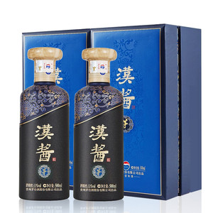 MOUTAI 茅台 汉酱酒 茅 53度 酱香型白酒 自饮送礼 500ml*2瓶