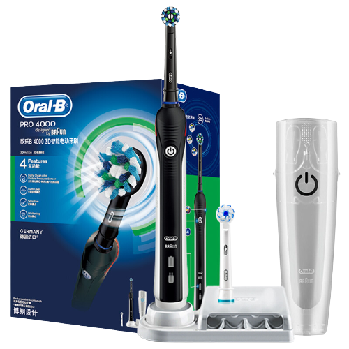 百亿补贴：Oral-B 欧乐B 欧乐-B P4000系列 电动牙刷 186元