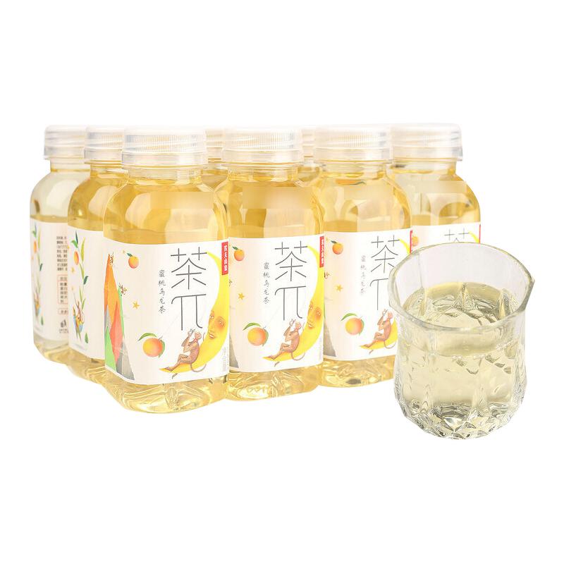 NONGFU SPRING 农夫山泉 茶π 茶饮料 蜜桃乌龙茶250ml*12瓶 17.65元