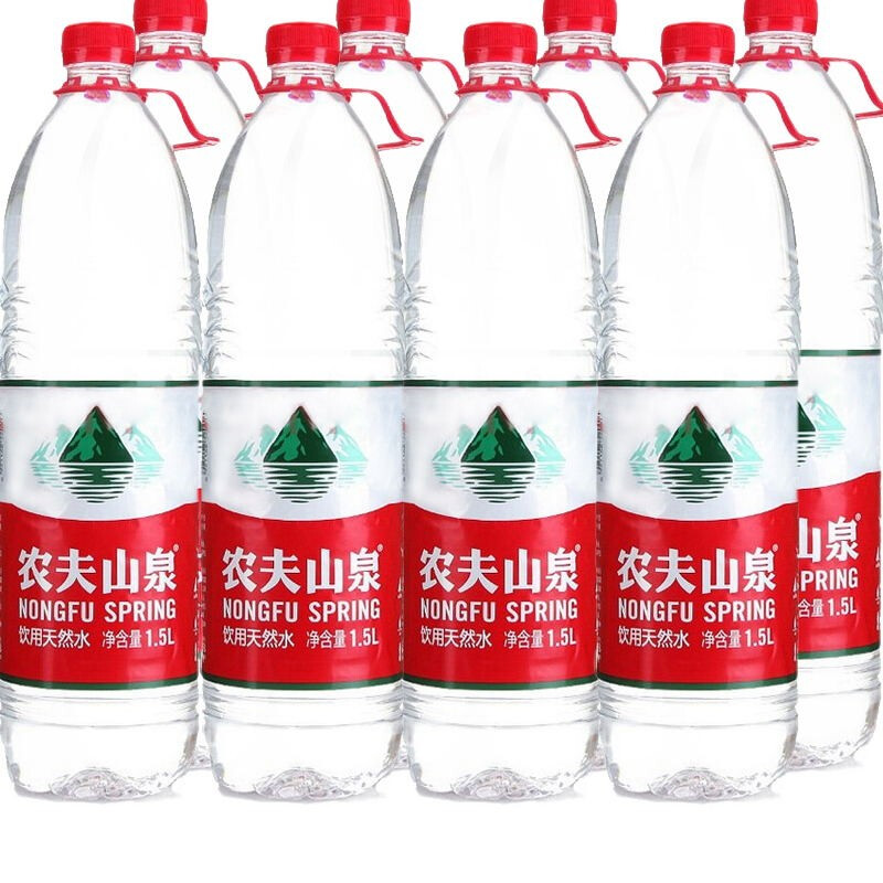 NONGFU SPRING 农夫山泉 饮用天然弱碱性水1.5L*12瓶 30.56元