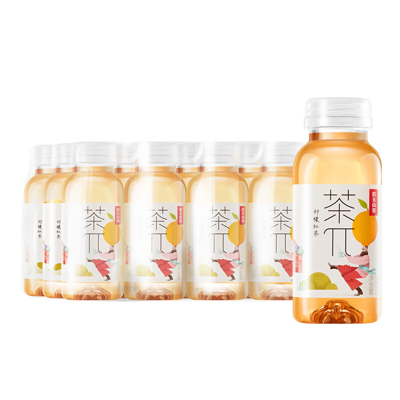 NONGFU SPRING 农夫山泉 茶π 柠檬红茶250ml*12瓶 17.65元