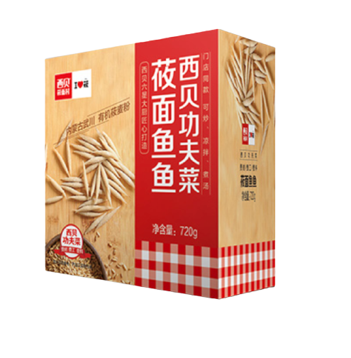 西贝莜面村 莜面鱼鱼600g 21.97元