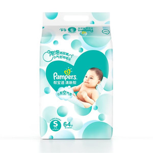 Pampers 帮宝适 清新帮系列 纸尿裤 S64片