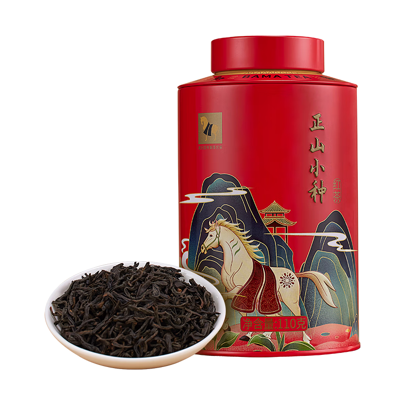 bamatea 八马茶业 一级 正山小种 110g 礼盒装 25.76元