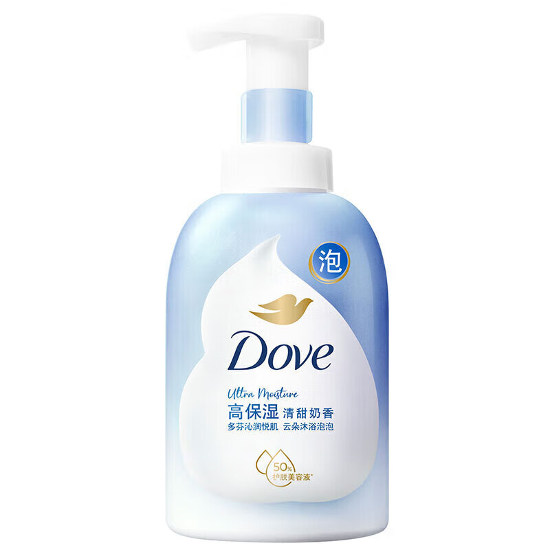 Dove 多芬 深层营润浓密沐浴泡泡 400ml 21.9元