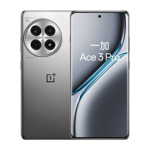 OnePlus 一加 Ace 3 Pro 5G手机 12GB+256GB 钛空镜银