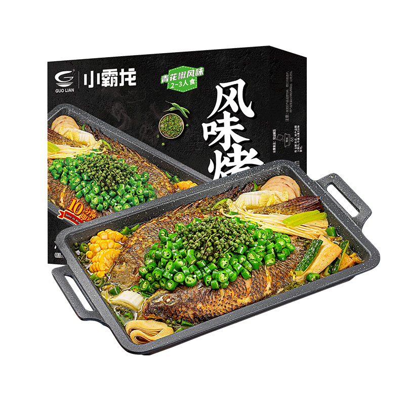 GUOLIAN 国联 小霸龙 风味烤鱼 青花椒风味 1kg 16.2元