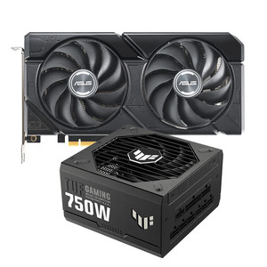 ASUS 华硕 Dual RTX4070S O12G EVO显卡+TUF-GAMING-750G装弹手金牌全模组电源原生ATX3.0