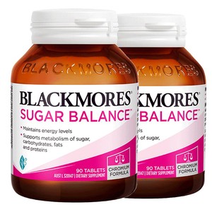 澳佳宝BLACKMORES血糖平衡片90片*2瓶含维生素及矿物质澳洲正品