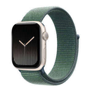 百亿补贴：Apple 苹果 Watch SE 2024款 智能手表 44mm GPS款 铝金属表壳 回环表带 湖绿色