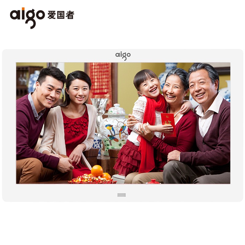 aigo 爱国者 数码相框DPF101 10.1英寸 高清电子相册 居 支持红外遥控照片音乐视频 官方标配 459元